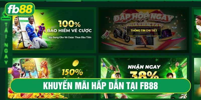 Tại FB88 có nhiều chương trình khuyến mãi hấp dẫn 