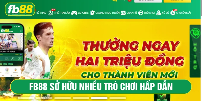 FB88 là website chuyên cung cấp các trò cá cược chất lượng 